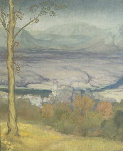Paysage, vers 1920 - Arthur Rackham